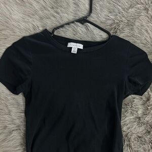 Topshop Classic Black Short Sleeve Tee